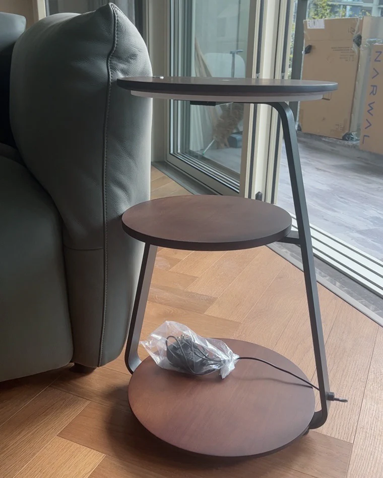 WOMO End Table Floor Lamp-WM7049 - Image 8