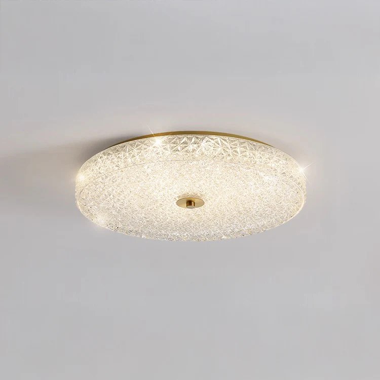 WOMO Textured Glass Round Ceiling Light-WM1179 - Image 11