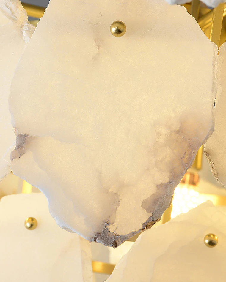 WOMO Tiered Alabaster Chandelier-WM2393 - Image 8