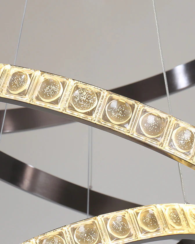 WOMO Circular Led Crystal Chandelier-WM2549a - Image 13