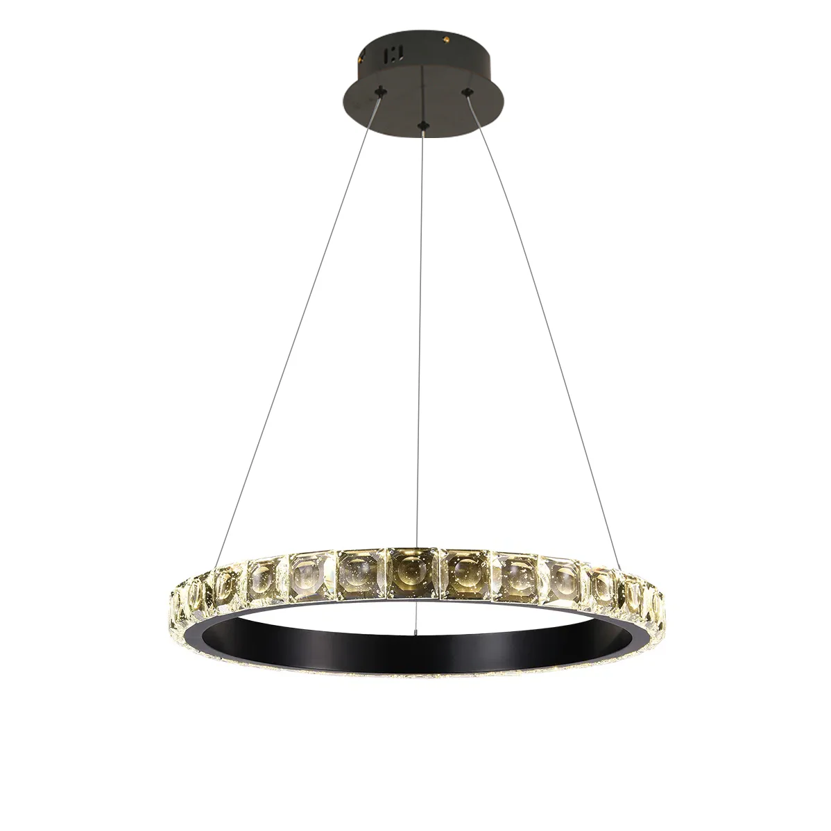 WOMO Circular Led Crystal Chandelier-WM2549a - Image 15