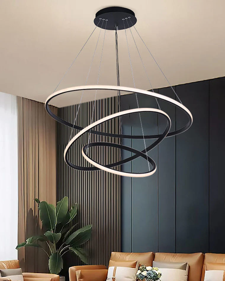 WOMO Tiered Circular Led Chandelier-WM2458 - Image 13