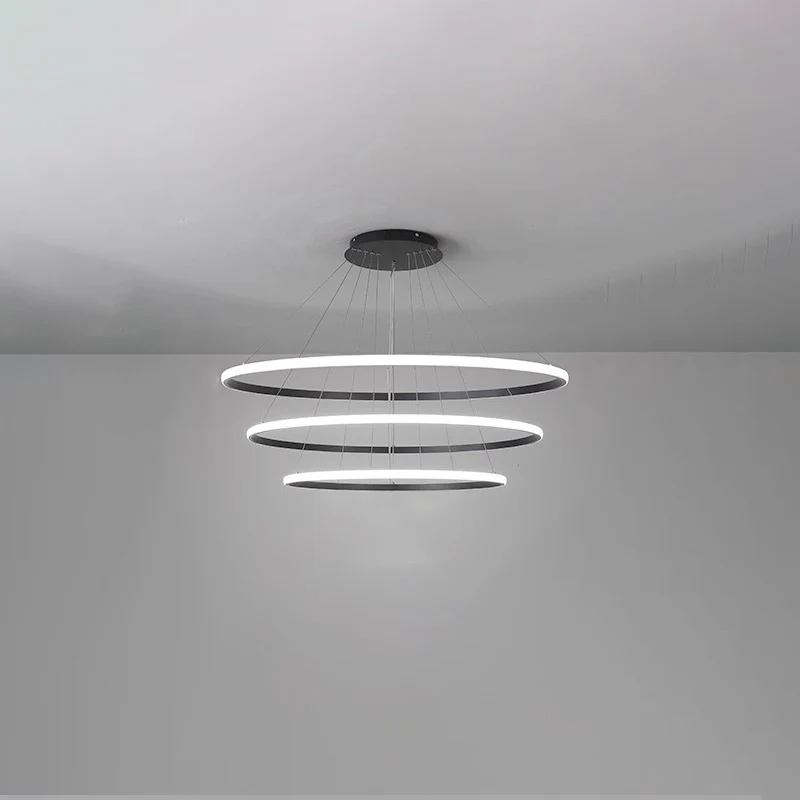 WOMO Tiered Circular Led Chandelier-WM2458 - Image 24