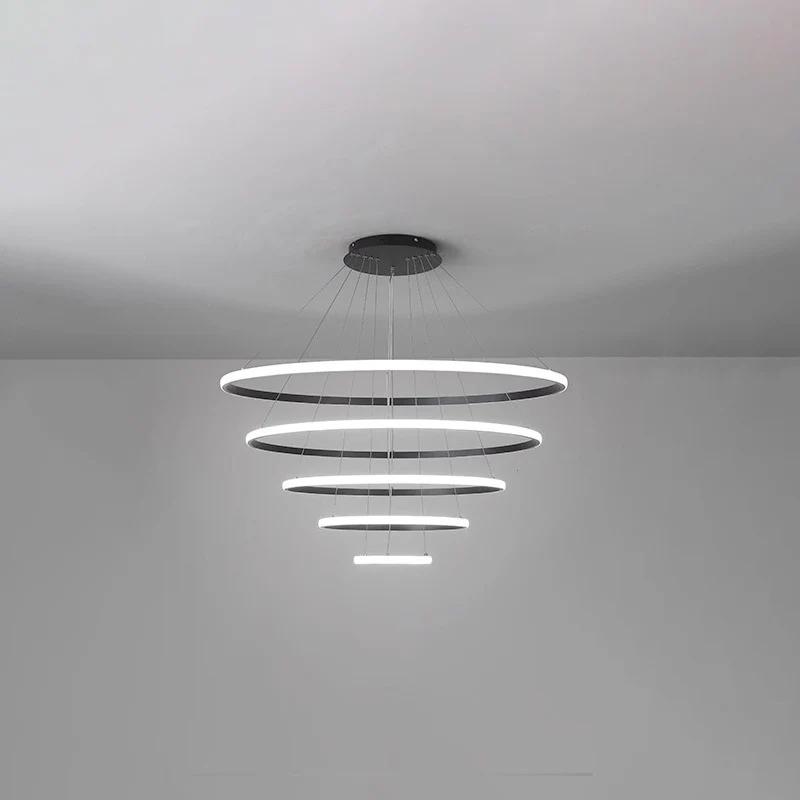 WOMO Tiered Circular Led Chandelier-WM2458 - Image 30