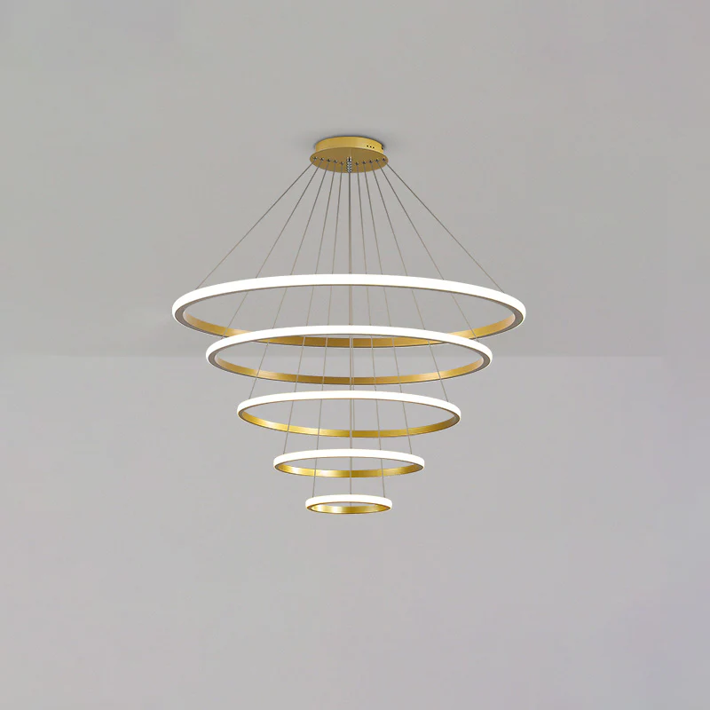 WOMO Tiered Circular Led Chandelier-WM2458 - Image 44
