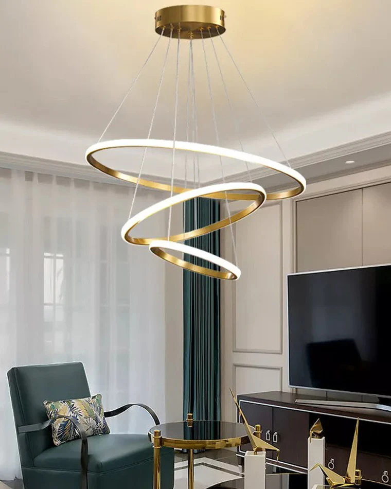 WOMO Tiered Circular Led Chandelier-WM2458 - Image 5
