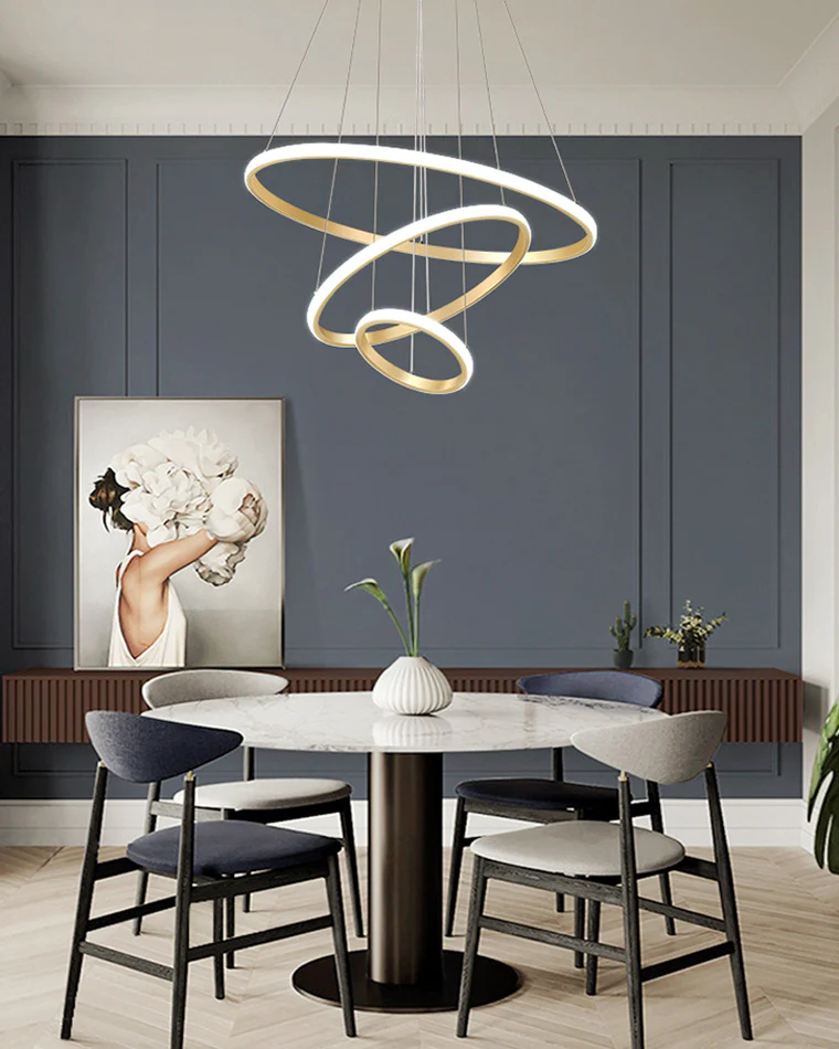 WOMO Tiered Circular Led Chandelier-WM2458 - Image 7