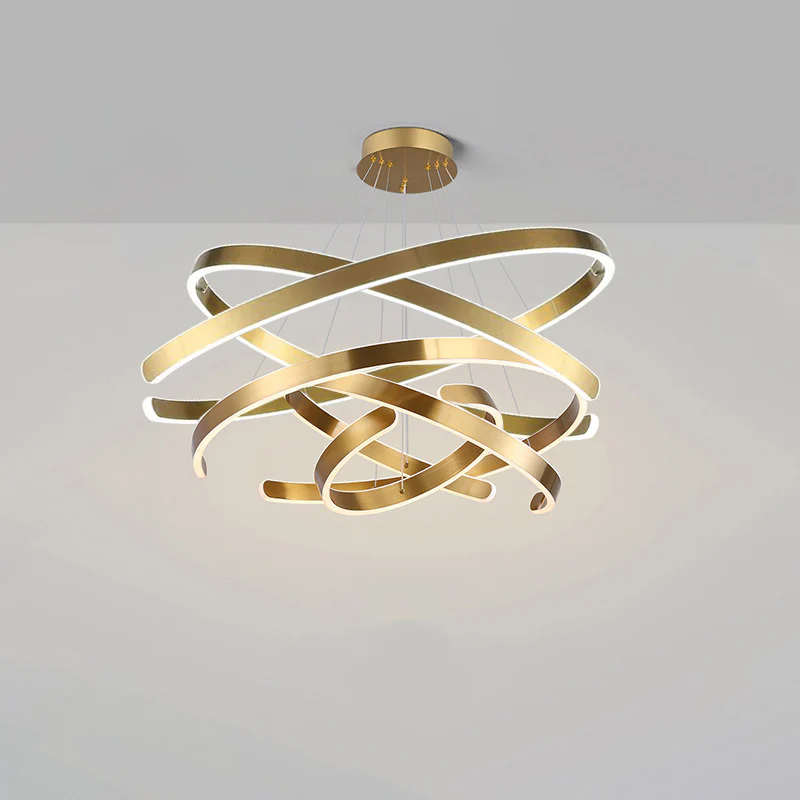 WOMO Tiered Circular Led Chandelier-WM2651 - Image 14