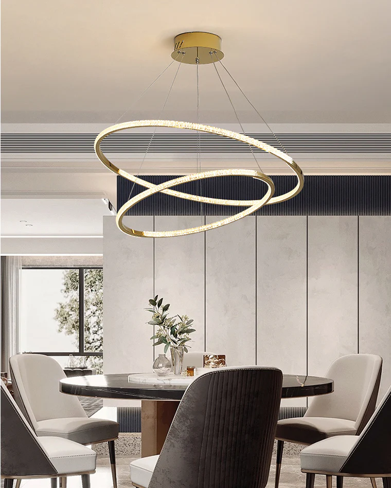 WOMO Tiered Circular Led Chandelier-WM2725 - Image 4