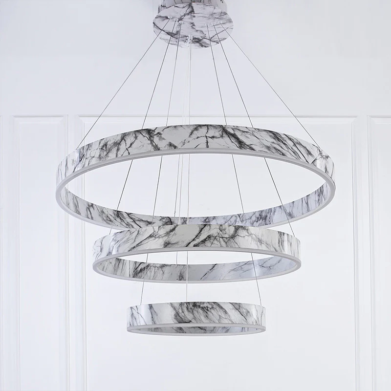 WOMO Tiered Circular Marble Chandelier-WM2460 - Image 21