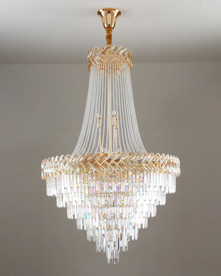 WOMO Tiered Crystal Chandelier-WM2381 - Image 13