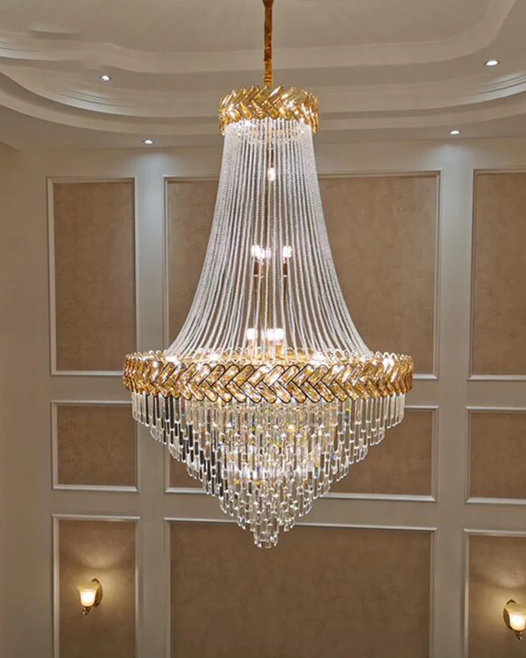 WOMO Tiered Crystal Chandelier-WM2381 - Image 16