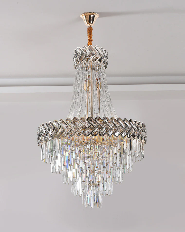 WOMO Tiered Crystal Chandelier-WM2381 - Image 17