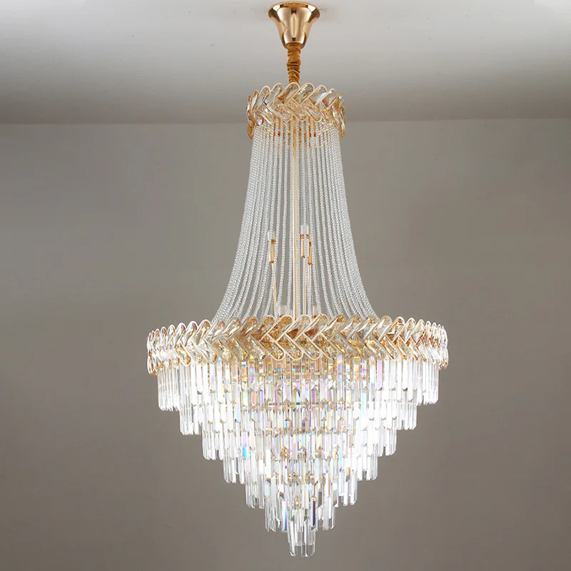 WOMO Tiered Crystal Chandelier-WM2381 - Image 40