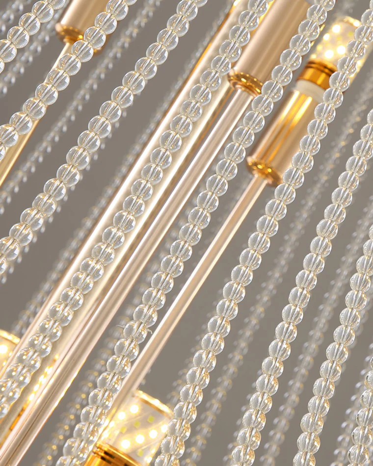 WOMO Tiered Crystal Chandelier-WM2381 - Image 7