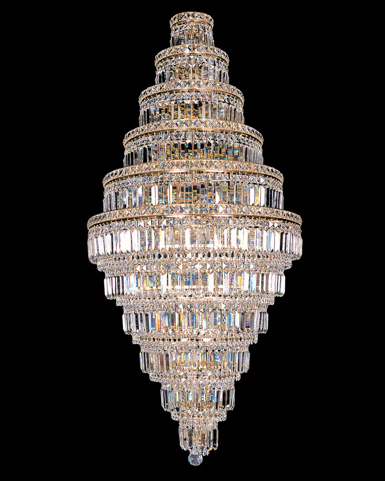 WOMO Large Tiered Crystal Chandelier-WM2389 - Image 20