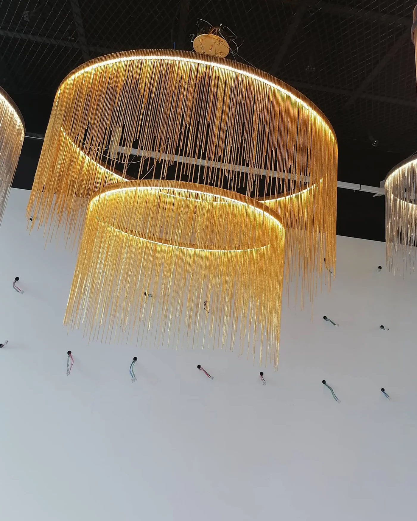 WOMO Tiered Fringe Chandelier-WM2062c - Image 16