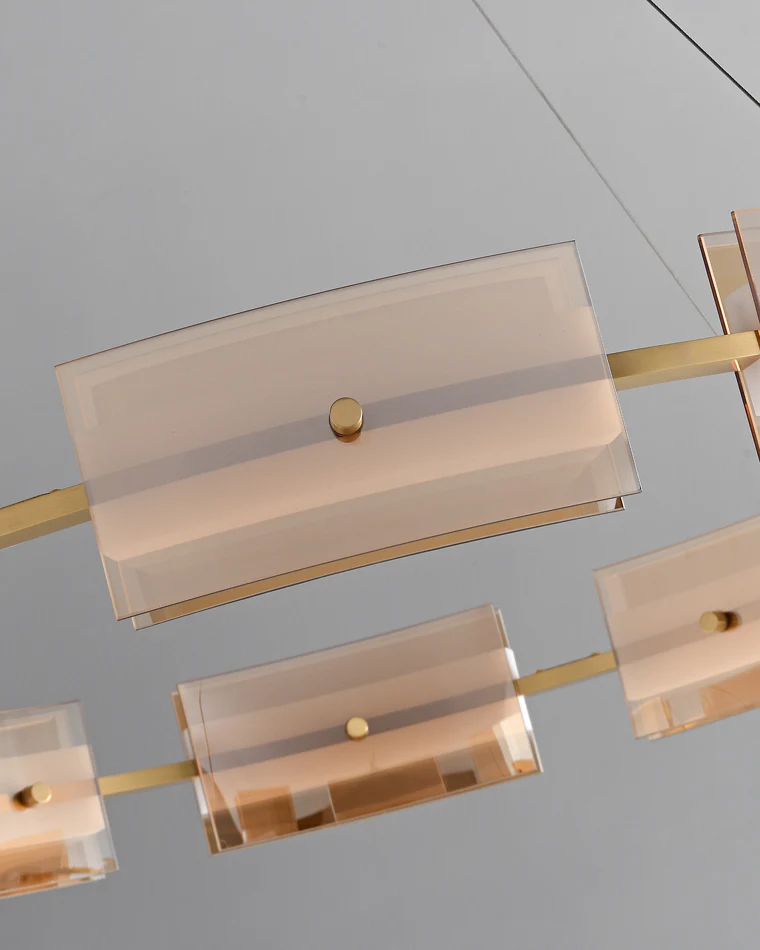 WOMO Modern Tiered Glass Chandelier-WM2220 - Image 22