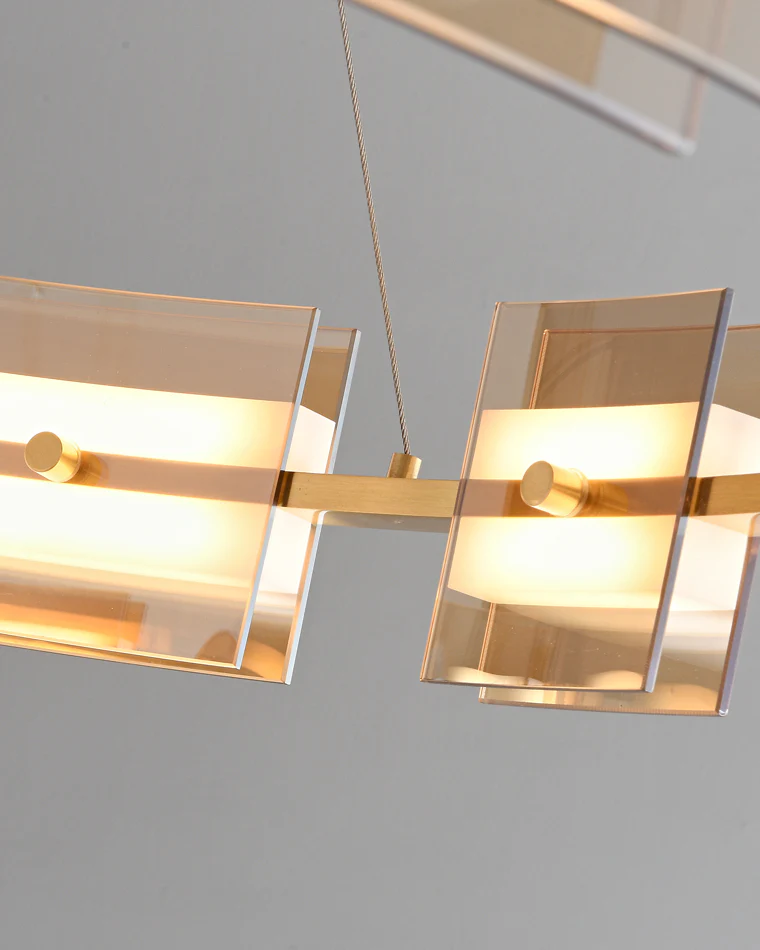WOMO Modern Tiered Glass Chandelier-WM2220 - Image 24