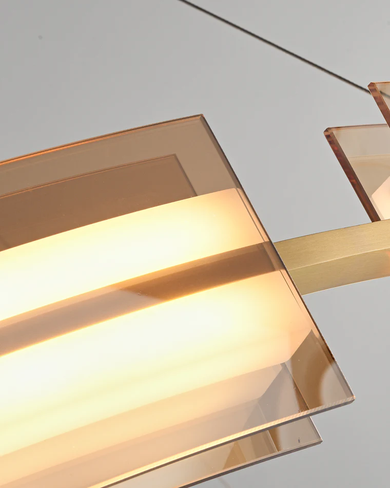 WOMO Modern Tiered Glass Chandelier-WM2220 - Image 25
