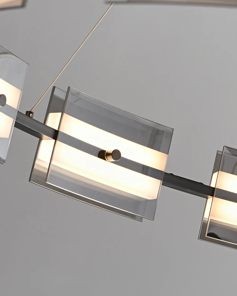 WOMO Modern Tiered Glass Chandelier-WM2220 - Image 36
