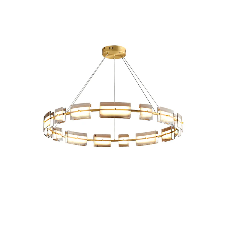WOMO Modern Tiered Glass Chandelier-WM2220 - Image 65