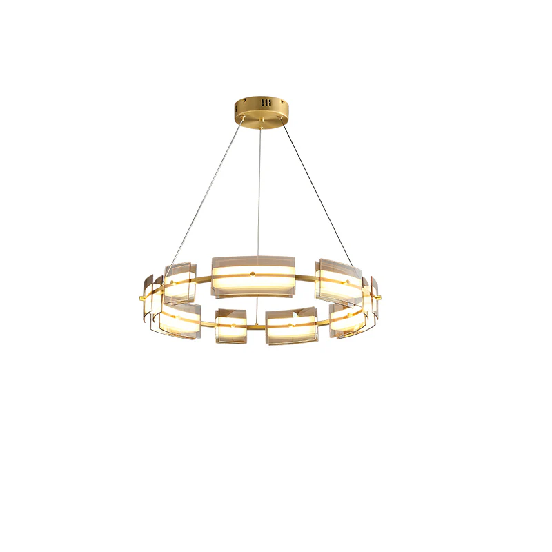 WOMO Modern Tiered Glass Chandelier-WM2220 - Image 75