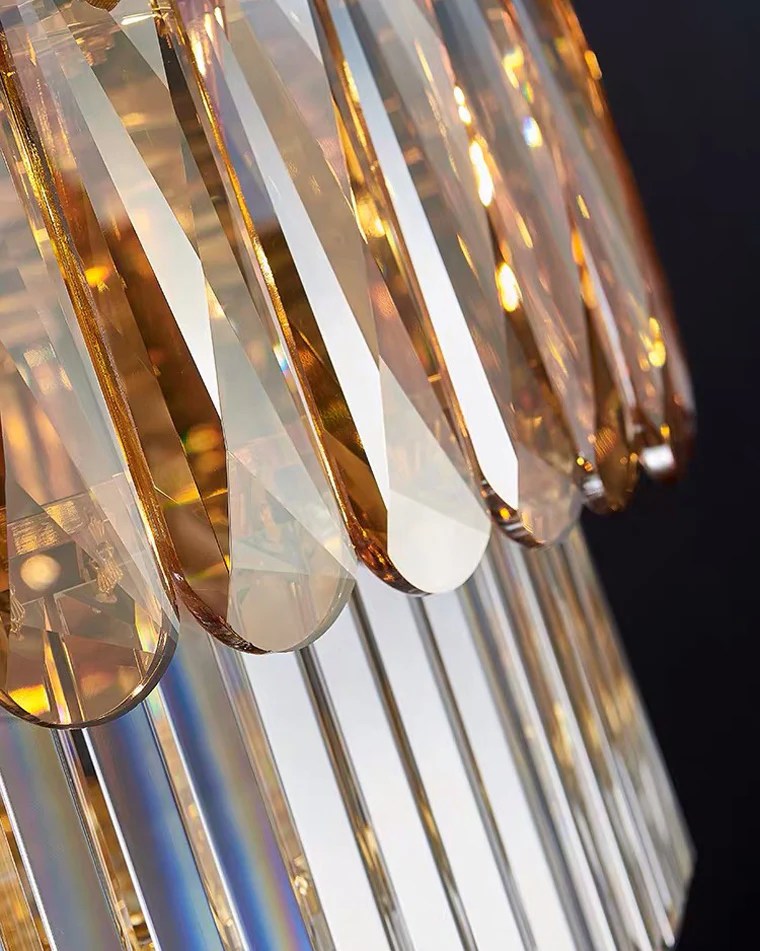 WOMO Tiered Linear Crystal Chandelier-WM2543 - Image 16