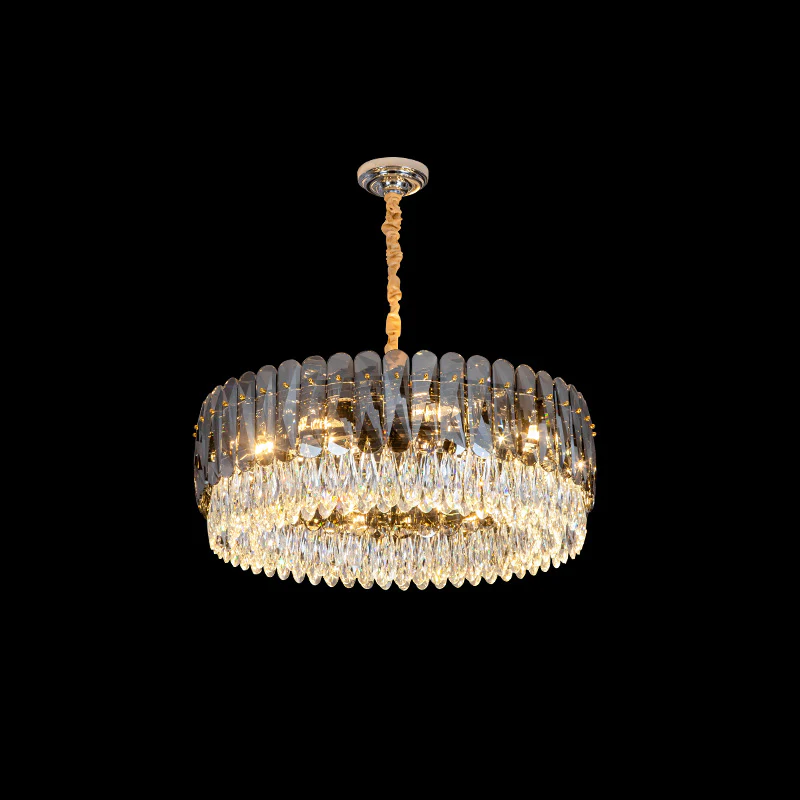 WOMO Tiered Round Crystal Chandelier-WM2542 - Image 30