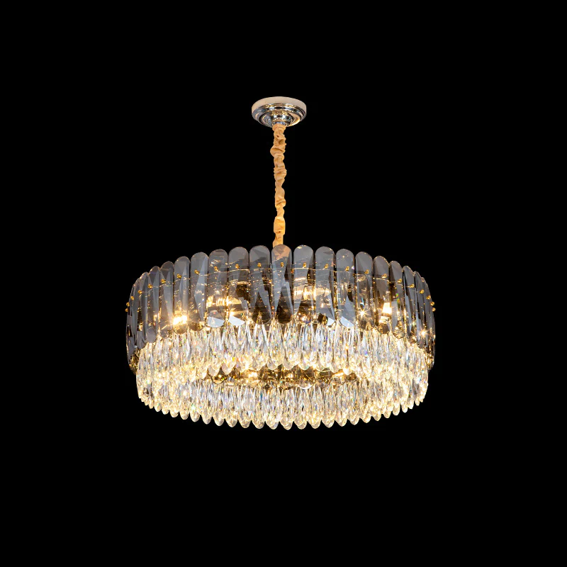 WOMO Tiered Round Crystal Chandelier-WM2542 - Image 32