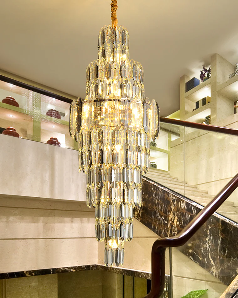 WOMO Tiered Tapers Crystal Chandelier-WM2382 - Image 10