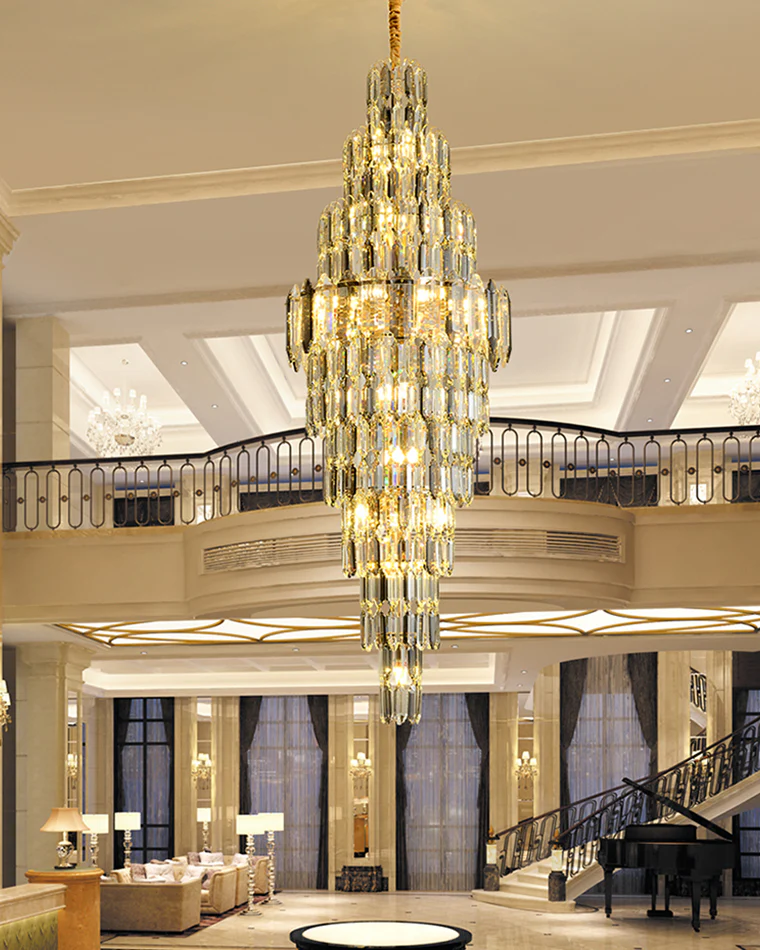 WOMO Tiered Tapers Crystal Chandelier-WM2382 - Image 11