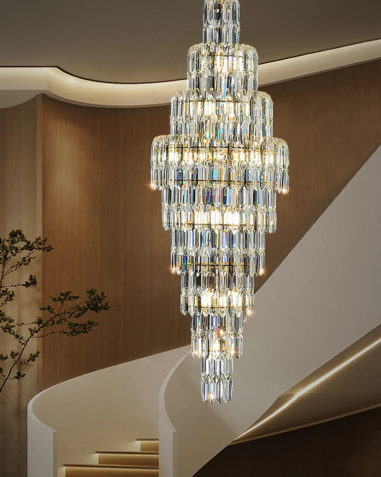 WOMO Tiered Tapers Crystal Chandelier-WM2382 - Image 13