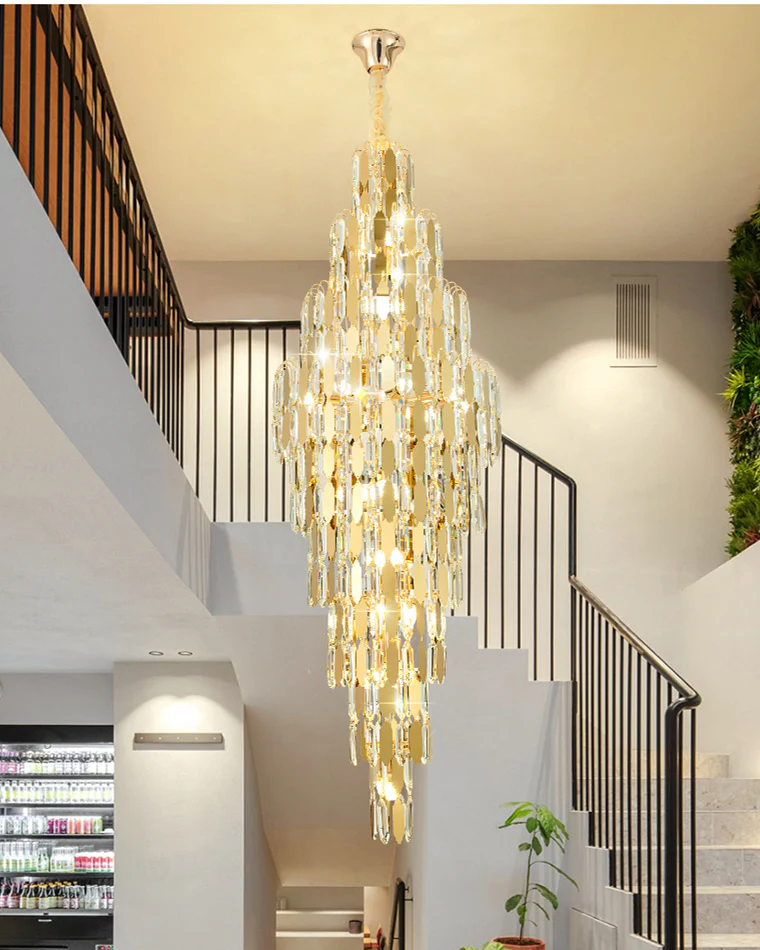 WOMO Tiered Tapers Crystal Chandelier-WM2382 - Image 16