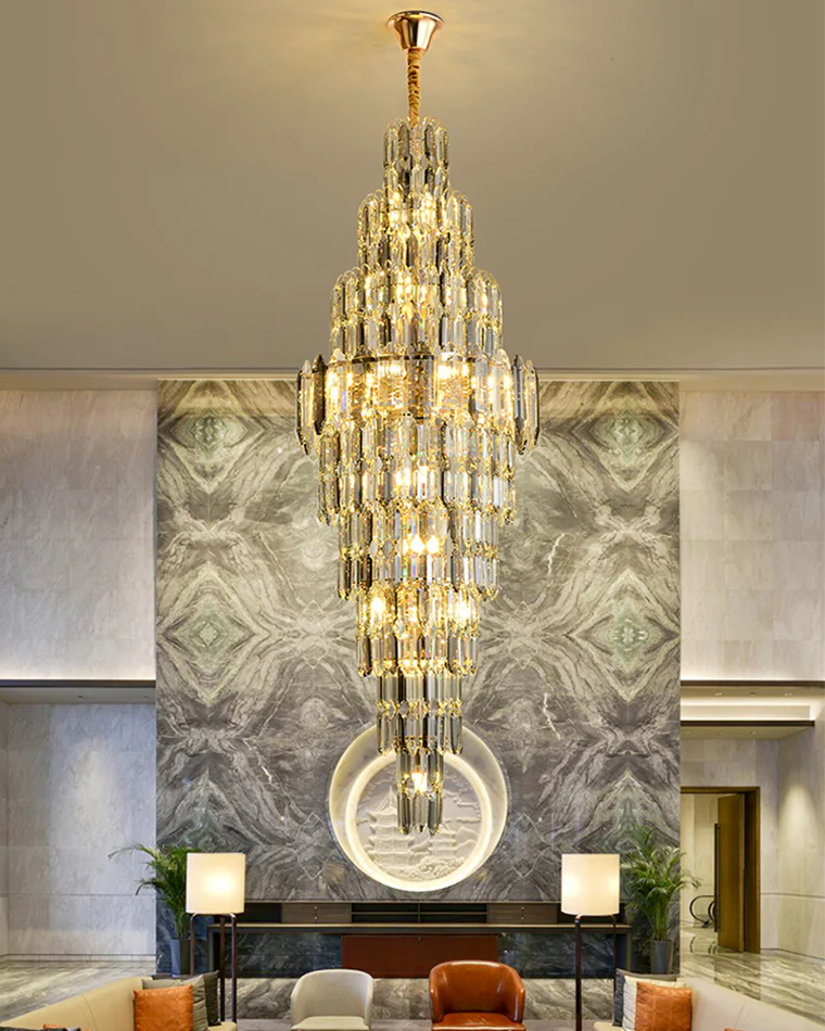 WOMO Tiered Tapers Crystal Chandelier-WM2382 - Image 17