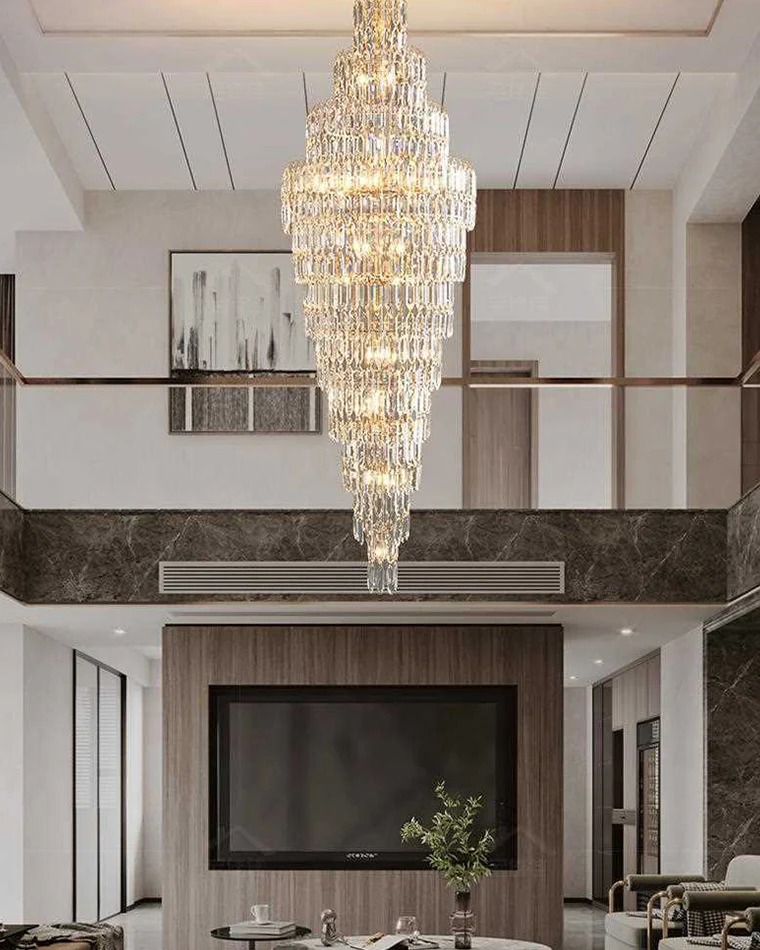 WOMO Tiered Tapers Crystal Chandelier-WM2382 - Image 2
