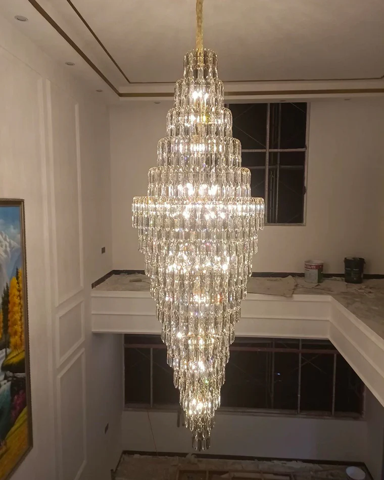 WOMO Tiered Tapers Crystal Chandelier-WM2382 - Image 20