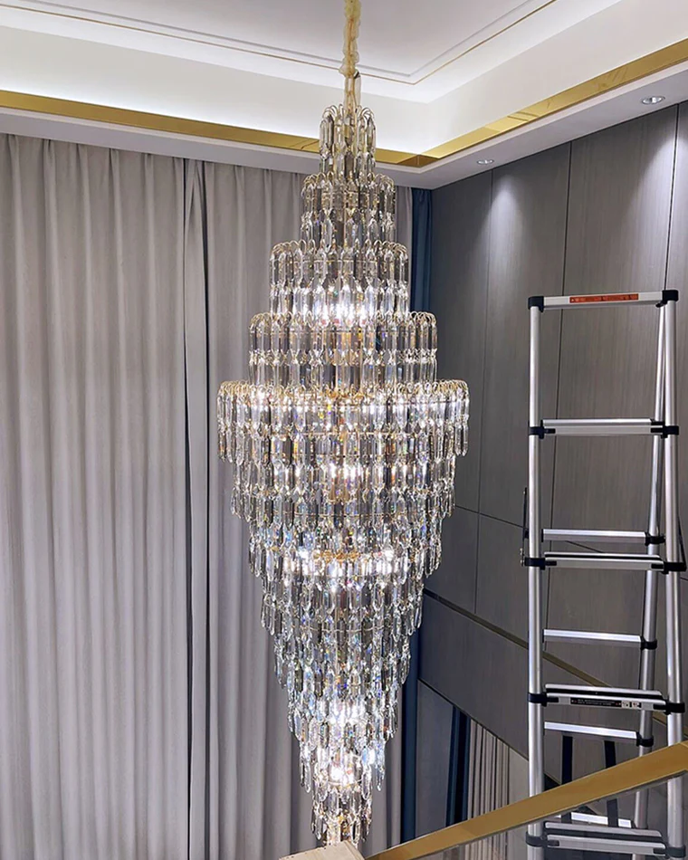 WOMO Tiered Tapers Crystal Chandelier-WM2382 - Image 21