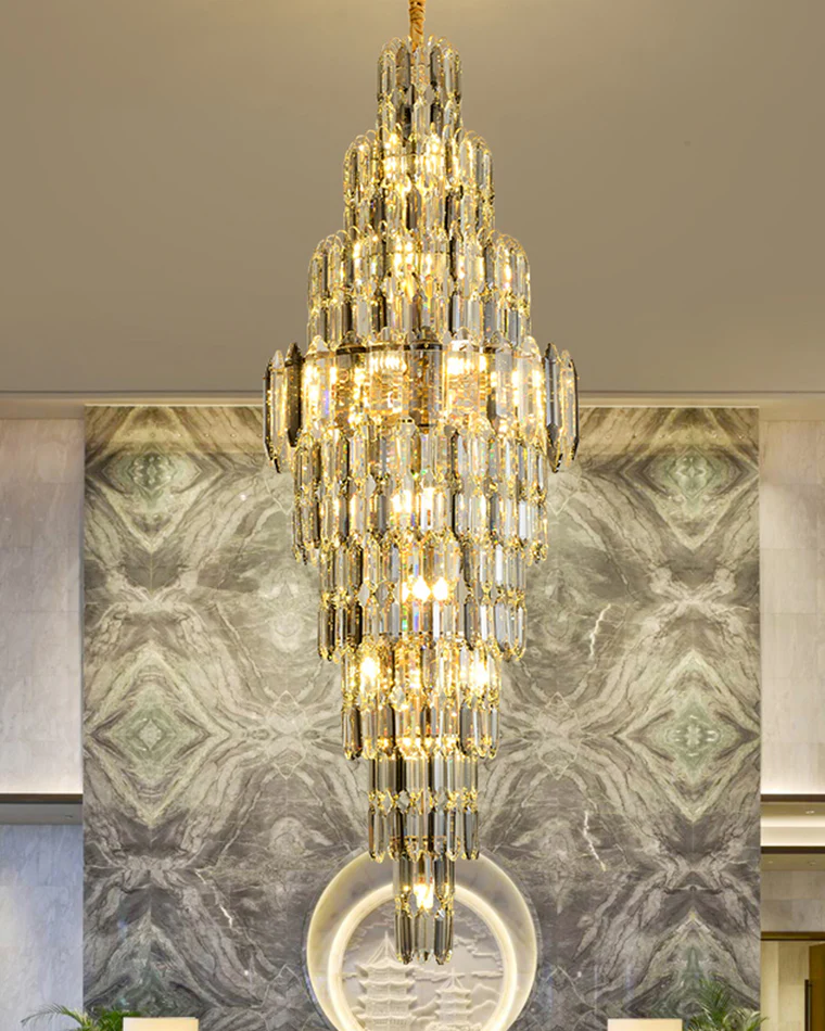 WOMO Tiered Tapers Crystal Chandelier-WM2382 - Image 23