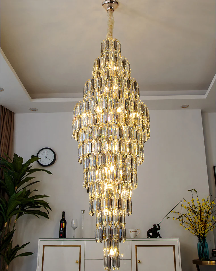 WOMO Tiered Tapers Crystal Chandelier-WM2382 - Image 24