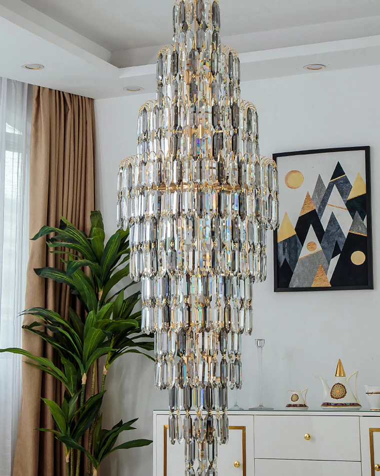 WOMO Tiered Tapers Crystal Chandelier-WM2382 - Image 25
