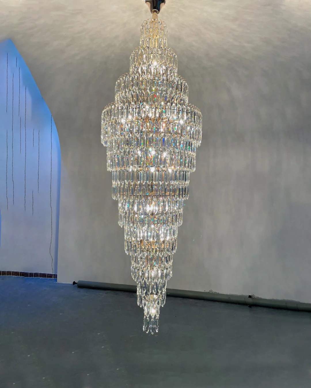 WOMO Tiered Tapers Crystal Chandelier-WM2382 - Image 26