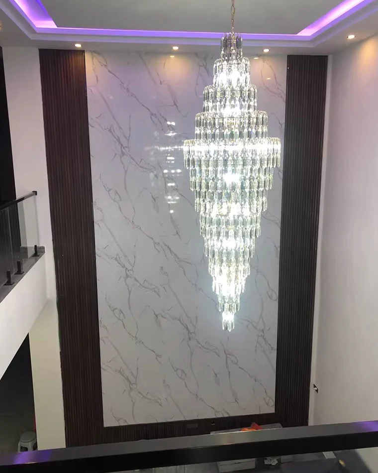 WOMO Tiered Tapers Crystal Chandelier-WM2382 - Image 29