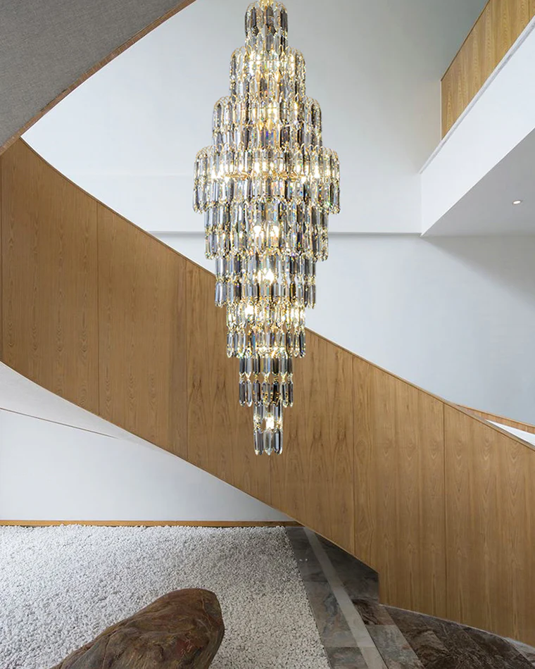 WOMO Tiered Tapers Crystal Chandelier-WM2382 - Image 3