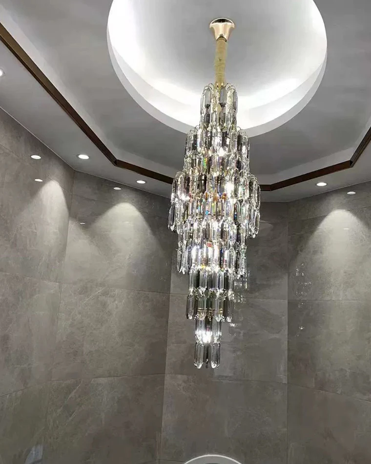 WOMO Tiered Tapers Crystal Chandelier-WM2382 - Image 30