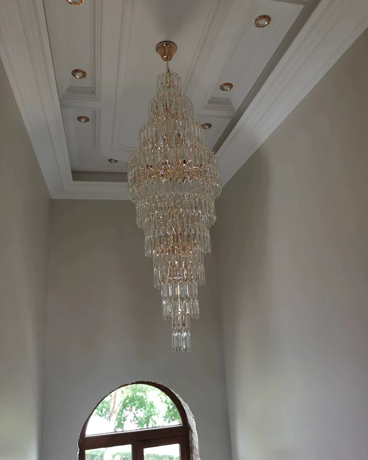WOMO Tiered Tapers Crystal Chandelier-WM2382 - Image 31