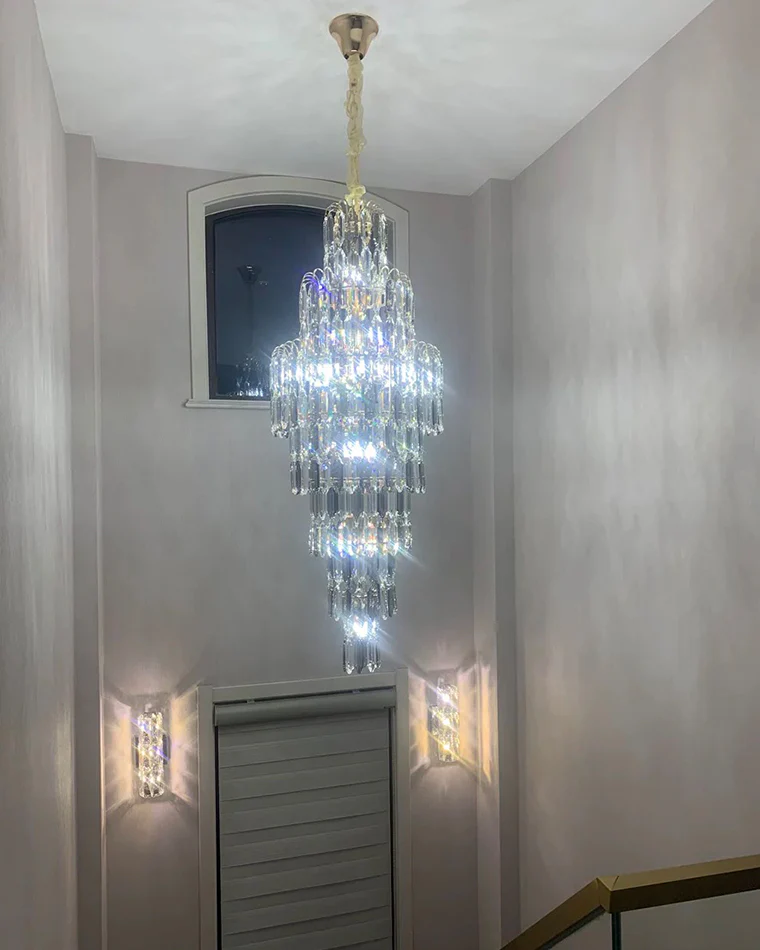 WOMO Tiered Tapers Crystal Chandelier-WM2382 - Image 32