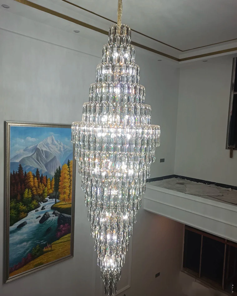 WOMO Tiered Tapers Crystal Chandelier-WM2382 - Image 34