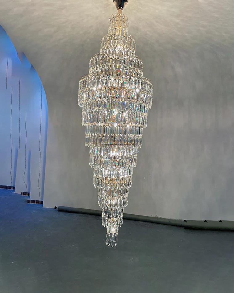 WOMO Tiered Tapers Crystal Chandelier-WM2382 - Image 35