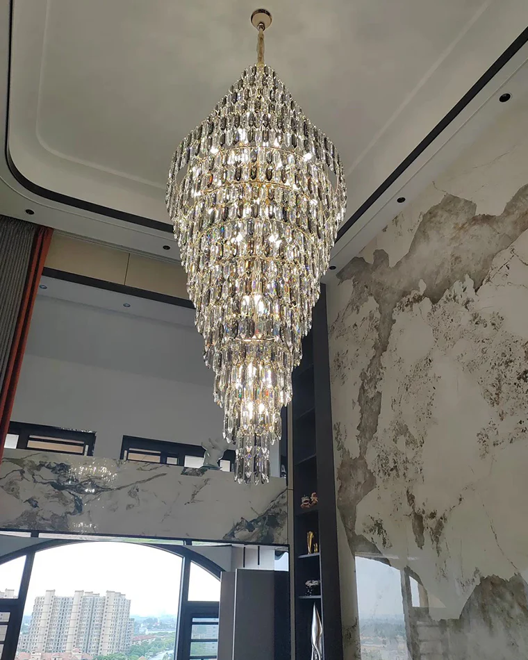 WOMO Tiered Tapers Crystal Chandelier-WM2382 - Image 36